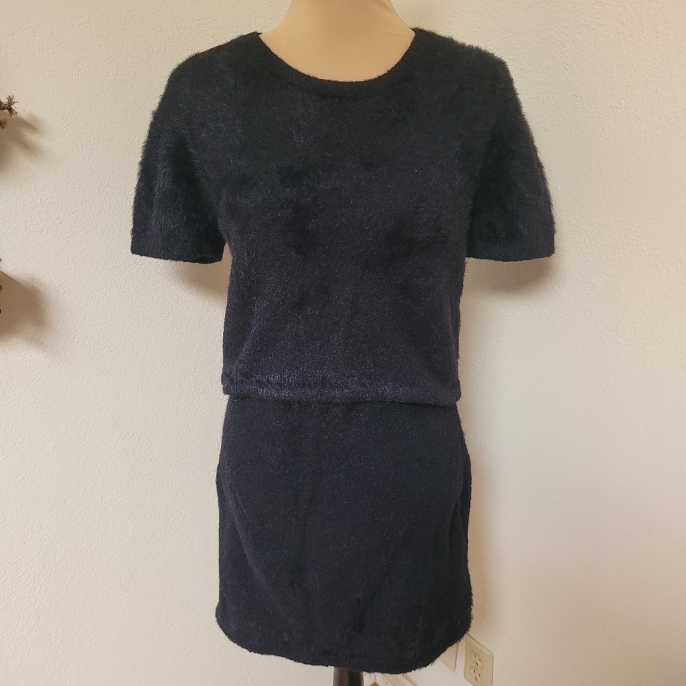 Finders Black Fuzzy Outfit